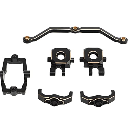 Yechiry Lenkungs -Cup -Kit, RC -Servo -Bracket -Lenkungs -Cup -Kit, Black Gold Messing Langable Knuckle mit Harter Beschichtung Anti -Rollover -Stabilität für 1/18 RC Crawler Yechiry Lenkungs -Cup -Kit, RC -Servo -Bracket -Lenkungs -Cup -Kit, Black Gold Messing Langable Knuckle mit Harter Beschichtung Anti -Rollover -Stabilität für 1/18 RC Crawler von Yechiry