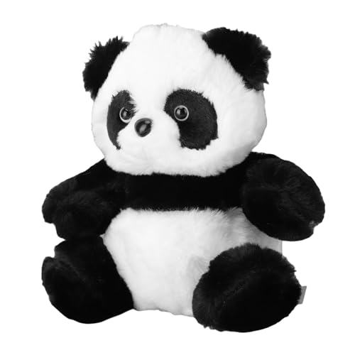 Yechiry Nettes Kuschelnder Panda Plüschspielzeug, PP Baumwollgefüllte Weichpanda Plüschspielzeug, Lebensechter Stress, Schwarzer Weißer Tier Begleiter mit Entzückender Ausdruck für Yechiry Nettes Kuschelnder Panda Plüschspielzeug, PP Baumwollgefüllte Weichpanda Plüschspielzeug, Lebensechter Stress, Schwarzer Weißer Tier Begleiter mit Entzückender Ausdruck für von Yechiry