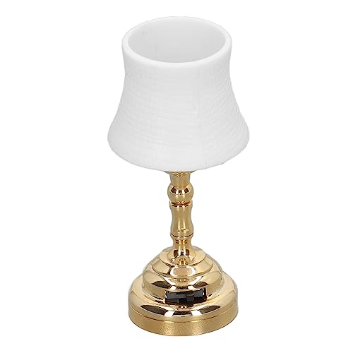 Yechiry Puppenhaus Miniaturtischlampe, 1:12 Mini -Puppenhaus -Tisch Akzentlampe, LED Miniaturbeleuchtung für Puppenhausdekor, Miniaturlampe, LED Schreibtischlampe Yechiry Puppenhaus Miniaturtischlampe, 1:12 Mini -Puppenhaus -Tisch Akzentlampe, LED Miniaturbeleuchtung für Puppenhausdekor, Miniaturlampe, LED Schreibtischlampe von Yechiry