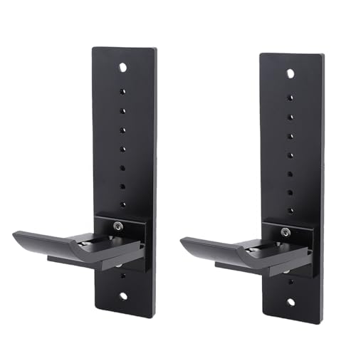 Yechiry RC Model Car Wall Display Hanger Alloy RC Car Stand Lagerregal für 1/18 1/16 1/10 1/8 1/5 Off -Straßen -Crawler -Fahrzeuge mit Vertikaler Raumauslastung (Black) von Yechiry