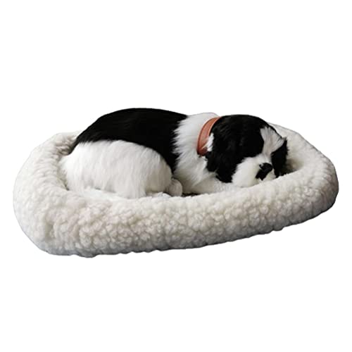 Yechiry Realistische Atemkatze, Gefüllte Tierpuppe Plüschspielzeug Schlafkatze Spielzeug mit Kissen für das Unterrichtsmodell und das für Heimdekoration (#6) von Yechiry