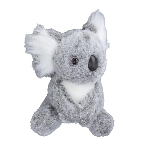 Yechiry Süßes Kuscheliges Koala-Plüschtier, Gefülltes Weiches Koala-Plüschtier, Lebensechtes Stressabbau-Spielzeug, Bequemer Tierischer Begleiter mit Entzückendem Ausdruck von Yechiry