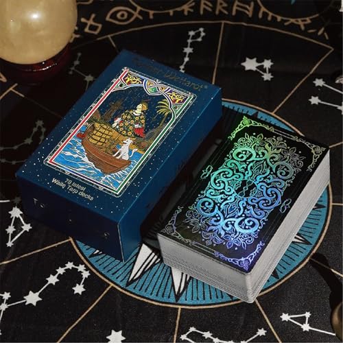 Tarot Karte 、 Waite Tarot Card Set、 WITT Tarot Karten Tarot Karten, für Anfänger geeignet von Yedaoiu