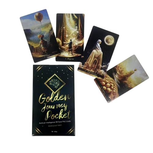 Yedaoiu 12X7cm Landschaft Tarot, Sohn von Arakno Tarot, Kosmische Mond Tarot, Gold Tarotkarten, Wahrsagung, Vorhersage und Geschenke für Familientreffen auf der Reise der Farben-D Yedaoiu 12X7cm Landschaft Tarot, Sohn von Arakno Tarot, Kosmische Mond Tarot, Gold Tarotkarten, Wahrsagung, Vorhersage und Geschenke für Familientreffen auf der Reise der Farben-D von Yedaoiu