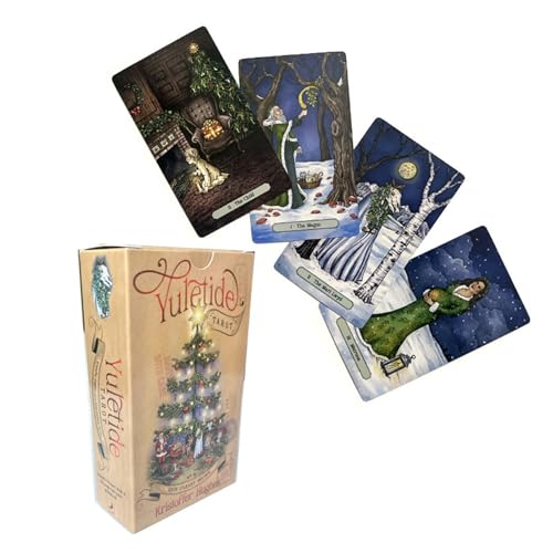 Yedaoiu 12x7CM Weihnachten Tarot Karten, 78 Tarot Karten, Wahrsagung, Vorhersage Party Geschenke Yedaoiu 12x7CM Weihnachten Tarot Karten, 78 Tarot Karten, Wahrsagung, Vorhersage Party Geschenke von Yedaoiu