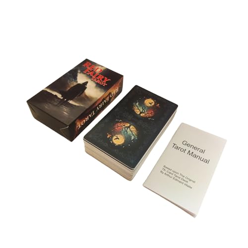 Yedaoiu TarotKarten-12X7 cm Rote Fee Tarot,Tarot Karten mit Bedeutung auf ihnen Yedaoiu TarotKarten-12X7 cm Rote Fee Tarot,Tarot Karten mit Bedeutung auf ihnen von Yedaoiu