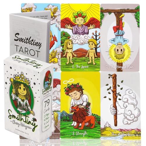 Yedaoiu TarotKarten 12X7 cm Smithtiny Tarot,Tarot Karten mit Bedeutung auf ihnen Yedaoiu TarotKarten 12X7 cm Smithtiny Tarot,Tarot Karten mit Bedeutung auf ihnen von Yedaoiu