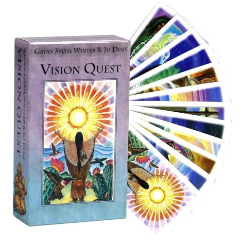 Yedaoiu Vision Quest Tarot Karten und Buch für Anfänger Set - Mit Bedeutung auf den Karten Yedaoiu Vision Quest Tarot Karten und Buch für Anfänger Set - Mit Bedeutung auf den Karten von Yedaoiu
