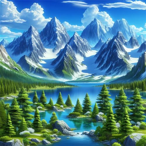 1000 Teile Puzzle für Erwachsene mit Berge Seen Wälder Puzzles, EIN Herausforderndes Rätsel,Puzzles für Die Ganze Familie,1000 DIY Kunst Puzzle Home Dekoration Geschenke 1000 Teile Puzzle für Erwachsene mit Berge Seen Wälder Puzzles, EIN Herausforderndes Rätsel,Puzzles für Die Ganze Familie,1000 DIY Kunst Puzzle Home Dekoration Geschenke von Yeecer