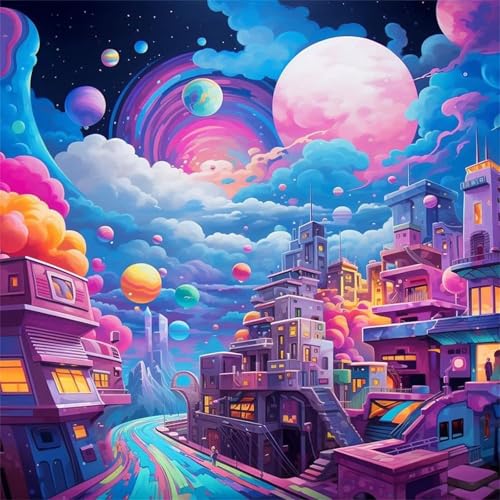 1000 Teile Puzzle für Erwachsene mit Bunte Schlösser Puzzles, EIN Herausforderndes Rätsel, 1000 Puzzles für Die Ganze Familie, DIY Kunst Puzzle Home Dekoration Geschenke 1000 Teile Puzzle für Erwachsene mit Bunte Schlösser Puzzles, EIN Herausforderndes Rätsel, 1000 Puzzles für Die Ganze Familie, DIY Kunst Puzzle Home Dekoration Geschenke von Yeecer