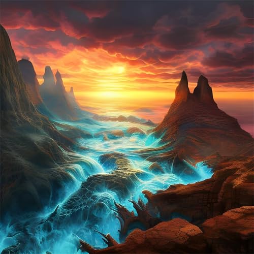 1000 Teile Puzzle für Erwachsene mit Canyon-Flüsse Puzzles, EIN Herausforderndes Rätsel, 1000 Puzzles für Die Ganze Familie, DIY Kunst Puzzle Home Dekoration Geschenke 1000 Teile Puzzle für Erwachsene mit Canyon-Flüsse Puzzles, EIN Herausforderndes Rätsel, 1000 Puzzles für Die Ganze Familie, DIY Kunst Puzzle Home Dekoration Geschenke von Yeecer