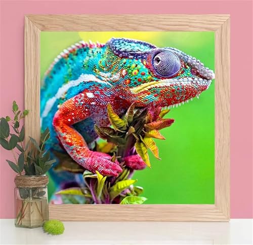 1000 Teile Puzzle für Erwachsene mit Chamäleon Tier Puzzles, EIN Herausforderndes Rätsel, 1000 Puzzles für Die Ganze Familie, DIY Kunst Puzzle Home Dekoration Geschenke von Yeecer