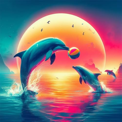 1000 Teile Puzzle für Erwachsene mit Delphin springen Landschaft Puzzles, EIN Herausforderndes Rätsel, 1000 Puzzles für Die Ganze Familie, DIY Kunst Puzzle Home Dekoration Geschenke 1000 Teile Puzzle für Erwachsene mit Delphin springen Landschaft Puzzles, EIN Herausforderndes Rätsel, 1000 Puzzles für Die Ganze Familie, DIY Kunst Puzzle Home Dekoration Geschenke von Yeecer