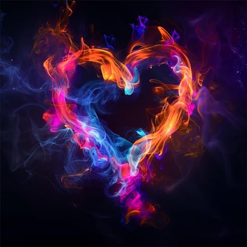 1000 Teile Puzzle für Erwachsene mit Herz Flamme Abstrakt Puzzles, EIN Herausforderndes Rätsel, 1000 Puzzles für Die Ganze Familie, DIY Kunst Puzzle Home Dekoration Geschenke 1000 Teile Puzzle für Erwachsene mit Herz Flamme Abstrakt Puzzles, EIN Herausforderndes Rätsel, 1000 Puzzles für Die Ganze Familie, DIY Kunst Puzzle Home Dekoration Geschenke von Yeecer