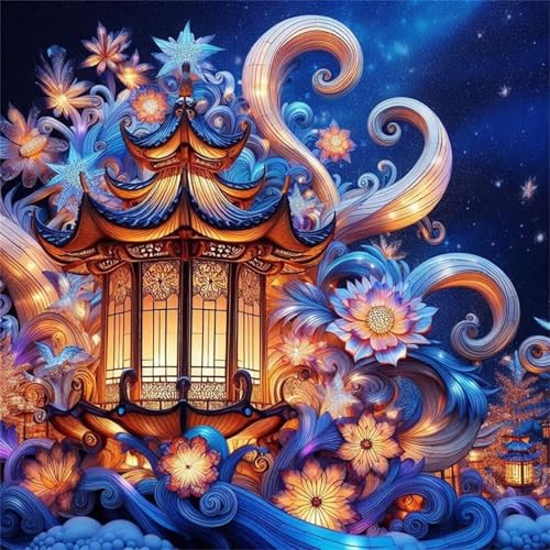 1000 Teile Puzzle für Erwachsene mit Klassisches Blumenloft Puzzles, EIN Herausforderndes Rätsel,Puzzles für Die Ganze Familie,1000 DIY Kunst Puzzle Home Dekoration Geschenke von Yeecer