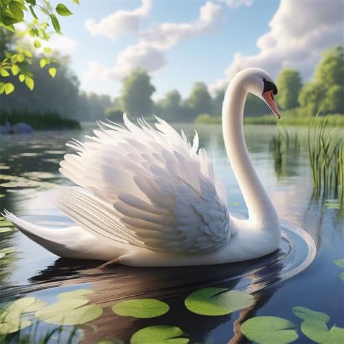 1000 Teile Puzzle für Erwachsene mit Schöner weißer Schwan Puzzles, EIN Herausforderndes Rätsel, 1000 Puzzles für Die Ganze Familie, DIY Kunst Puzzle Home Dekoration Geschenke 1000 Teile Puzzle für Erwachsene mit Schöner weißer Schwan Puzzles, EIN Herausforderndes Rätsel, 1000 Puzzles für Die Ganze Familie, DIY Kunst Puzzle Home Dekoration Geschenke von Yeecer
