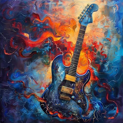 120 Teile Puzzle für Erwachsene mit Abstrakte Gitarre Puzzles, EIN Herausforderndes Rätsel, 120 Puzzles für Die Ganze Familie, DIY Kunst Puzzle Home Dekoration Geschenke 120 Teile Puzzle für Erwachsene mit Abstrakte Gitarre Puzzles, EIN Herausforderndes Rätsel, 120 Puzzles für Die Ganze Familie, DIY Kunst Puzzle Home Dekoration Geschenke von Yeecer