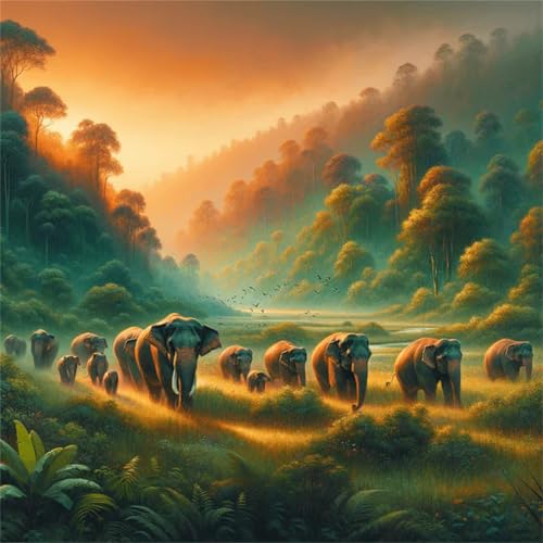 120 Teile Puzzle für Erwachsene mit Dschungelelefanten Puzzles, EIN Herausforderndes Rätsel,Puzzles für Die Ganze Familie,120 DIY Kunst Puzzle Home Dekoration Geschenke 120 Teile Puzzle für Erwachsene mit Dschungelelefanten Puzzles, EIN Herausforderndes Rätsel,Puzzles für Die Ganze Familie,120 DIY Kunst Puzzle Home Dekoration Geschenke von Yeecer