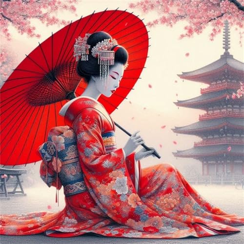 120 Teile Puzzle für Erwachsene mit Klassische japanische Geisha Puzzles, EIN Herausforderndes Rätsel,Puzzles für Die Ganze Familie,120 DIY Kunst Puzzle Home Dekoration Geschenke von Yeecer