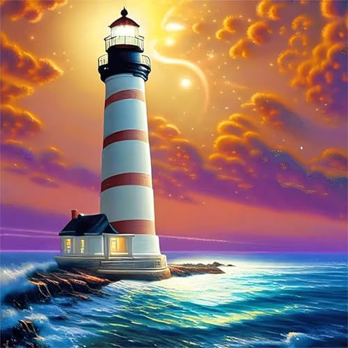 120 Teile Puzzle für Erwachsene mit Leuchtturm-Meereslandschaft Puzzles, EIN Herausforderndes Rätsel, 120 Puzzles für Die Ganze Familie, DIY Kunst Puzzle Home Dekoration Geschenke 120 Teile Puzzle für Erwachsene mit Leuchtturm-Meereslandschaft Puzzles, EIN Herausforderndes Rätsel, 120 Puzzles für Die Ganze Familie, DIY Kunst Puzzle Home Dekoration Geschenke von Yeecer