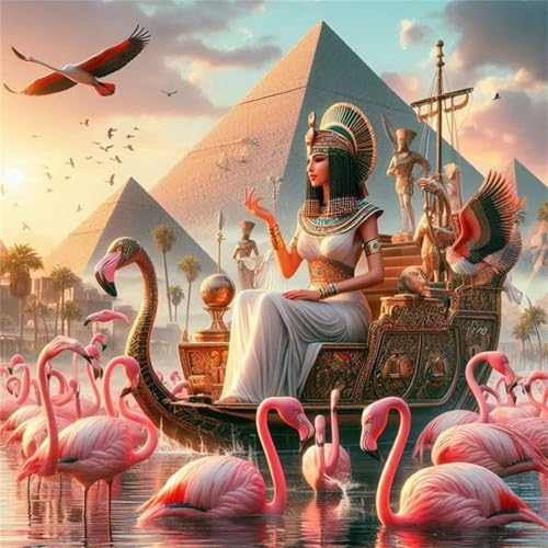 120 Teile Puzzle für Erwachsene mit Pyramidenkönigin Tier Puzzles, EIN Herausforderndes Rätsel,Puzzles für Die Ganze Familie,120 DIY Kunst Puzzle Home Dekoration Geschenke von Yeecer