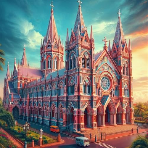 120 Teile Puzzle für Erwachsene mit Schöne Kirche Puzzles, EIN Herausforderndes Rätsel,Puzzles für Die Ganze Familie,120 DIY Kunst Puzzle Home Dekoration Geschenke 120 Teile Puzzle für Erwachsene mit Schöne Kirche Puzzles, EIN Herausforderndes Rätsel,Puzzles für Die Ganze Familie,120 DIY Kunst Puzzle Home Dekoration Geschenke von Yeecer