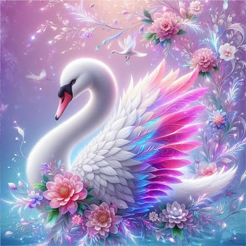 120 Teile Puzzle für Erwachsene mit Schöner Blumenschwan Puzzles, EIN Herausforderndes Rätsel,Puzzles für Die Ganze Familie,120 DIY Kunst Puzzle Home Dekoration Geschenke von Yeecer