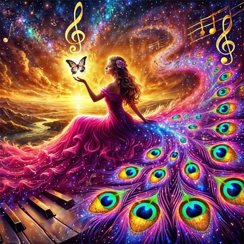 120 Teile Puzzle für Erwachsene mit Sonnenuntergang Fantastisches Mädchen Puzzles, EIN Herausforderndes Rätsel,Puzzles für Die Ganze Familie,120 DIY Kunst Puzzle Home Dekoration Geschenke von Yeecer