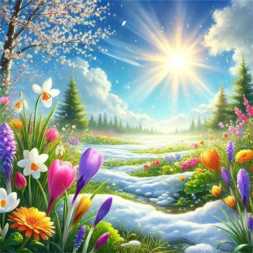 120 Teile Puzzle für Erwachsene mit Sonnige Blumen Winter Puzzles, EIN Herausforderndes Rätsel,Puzzles für Die Ganze Familie,120 DIY Kunst Puzzle Home Dekoration Geschenke von Yeecer