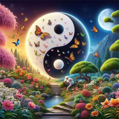 120 Teile Puzzle für Erwachsene mit Tai Chi Landschaft Puzzles, EIN Herausforderndes Rätsel,Puzzles für Die Ganze Familie,120 DIY Kunst Puzzle Home Dekoration Geschenke von Yeecer