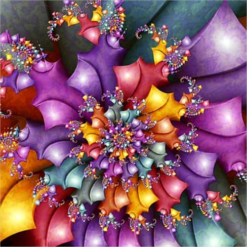 200 Teile Puzzle für Erwachsene mit Abstrakte Blume Puzzles, EIN Herausforderndes Rätsel, 200 Puzzles für Die Ganze Familie, DIY Kunst Puzzle Home Dekoration Geschenke von Yeecer