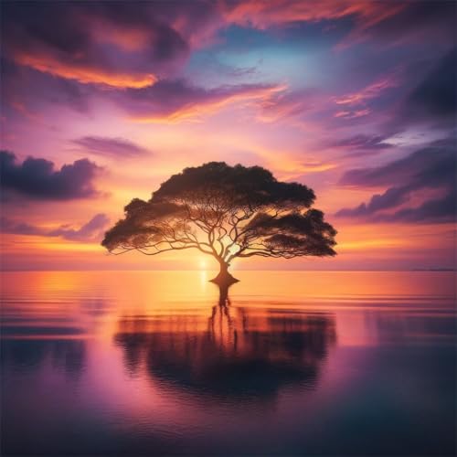 200 Teile Puzzle für Erwachsene mit Sonnenuntergang am Meer Puzzles, EIN Herausforderndes Rätsel, 200 Puzzles für Die Ganze Familie, DIY Kunst Puzzle Home Dekoration Geschenke von Yeecer