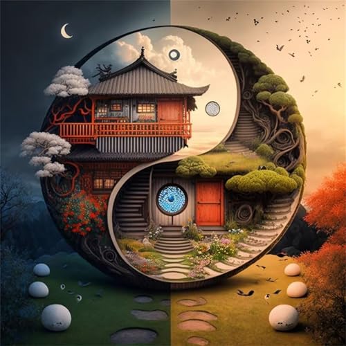 200 Teile Puzzle für Erwachsene mit Yin-Yang-Garten Puzzles, EIN Herausforderndes Rätsel, 200 Puzzles für Die Ganze Familie, DIY Kunst Puzzle Home Dekoration Geschenke 200 Teile Puzzle für Erwachsene mit Yin-Yang-Garten Puzzles, EIN Herausforderndes Rätsel, 200 Puzzles für Die Ganze Familie, DIY Kunst Puzzle Home Dekoration Geschenke von Yeecer