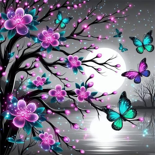 300 Teile Puzzle für Erwachsene mit Blume See Mond Schmetterling Puzzles, EIN Herausforderndes Rätsel,Puzzles für Die Ganze Familie,300 DIY Kunst Puzzle Home Dekoration Geschenke 300 Teile Puzzle für Erwachsene mit Blume See Mond Schmetterling Puzzles, EIN Herausforderndes Rätsel,Puzzles für Die Ganze Familie,300 DIY Kunst Puzzle Home Dekoration Geschenke von Yeecer