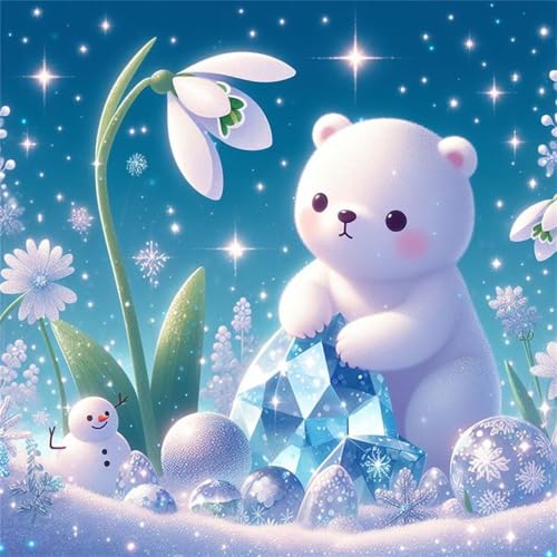 300 Teile Puzzle für Erwachsene mit Cartoon Bär Blume Puzzles, EIN Herausforderndes Rätsel,Puzzles für Die Ganze Familie,300 DIY Kunst Puzzle Home Dekoration Geschenke von Yeecer