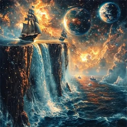300 Teile Puzzle für Erwachsene mit Fantasie-Weltraum-Segelboot Puzzles, EIN Herausforderndes Rätsel,Puzzles für Die Ganze Familie,300 DIY Kunst Puzzle Home Dekoration Geschenke 300 Teile Puzzle für Erwachsene mit Fantasie-Weltraum-Segelboot Puzzles, EIN Herausforderndes Rätsel,Puzzles für Die Ganze Familie,300 DIY Kunst Puzzle Home Dekoration Geschenke von Yeecer