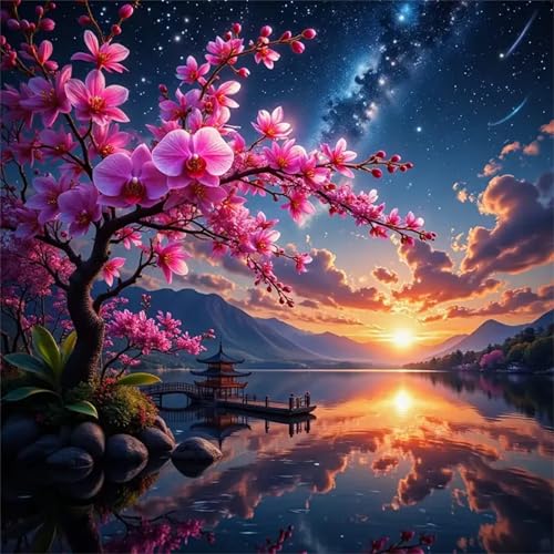 300 Teile Puzzle für Erwachsene mit Landschaft Baum Sonnenuntergang Puzzles, EIN Herausforderndes Rätsel,Puzzles für Die Ganze Familie,300 DIY Kunst Puzzle Home Dekoration Geschenke 300 Teile Puzzle für Erwachsene mit Landschaft Baum Sonnenuntergang Puzzles, EIN Herausforderndes Rätsel,Puzzles für Die Ganze Familie,300 DIY Kunst Puzzle Home Dekoration Geschenke von Yeecer