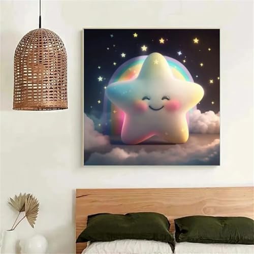 300 Teile Puzzle für Erwachsene mit Regenbogen-Glücksstern Puzzles, EIN Herausforderndes Rätsel, 300 Puzzles für Die Ganze Familie, DIY Kunst Puzzle Home Dekoration Geschenke von Yeecer
