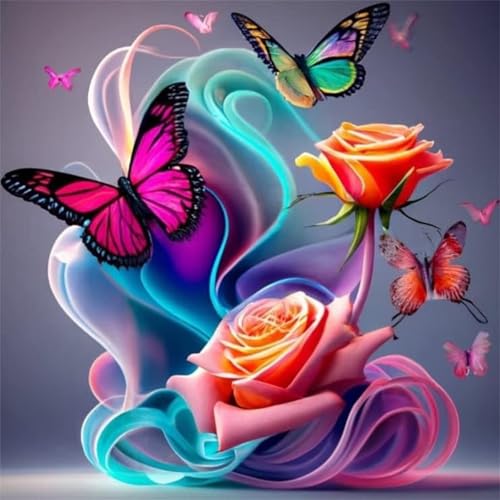 300 Teile Puzzle für Erwachsene mit Rosenschmetterling Puzzles, EIN Herausforderndes Rätsel, 300 Puzzles für Die Ganze Familie, DIY Kunst Puzzle Home Dekoration Geschenke 300 Teile Puzzle für Erwachsene mit Rosenschmetterling Puzzles, EIN Herausforderndes Rätsel, 300 Puzzles für Die Ganze Familie, DIY Kunst Puzzle Home Dekoration Geschenke von Yeecer