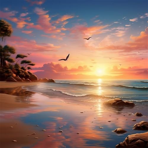 300 Teile Puzzle für Erwachsene mit Sonnenuntergang Strandlandschaft Puzzles, EIN Herausforderndes Rätsel, 300 Puzzles für Die Ganze Familie, DIY Kunst Puzzle Home Dekoration Geschenke 300 Teile Puzzle für Erwachsene mit Sonnenuntergang Strandlandschaft Puzzles, EIN Herausforderndes Rätsel, 300 Puzzles für Die Ganze Familie, DIY Kunst Puzzle Home Dekoration Geschenke von Yeecer