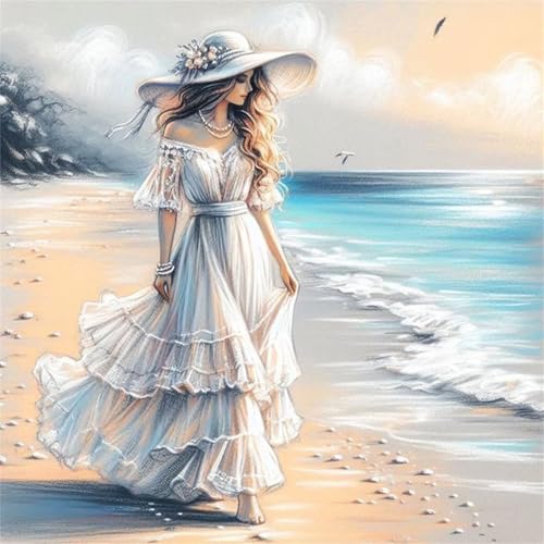 300 Teile Puzzle für Erwachsene mit Strand-Mädchen-Landschaft Puzzles, EIN Herausforderndes Rätsel, 300 Puzzles für Die Ganze Familie, DIY Kunst Puzzle Home Dekoration Geschenke 300 Teile Puzzle für Erwachsene mit Strand-Mädchen-Landschaft Puzzles, EIN Herausforderndes Rätsel, 300 Puzzles für Die Ganze Familie, DIY Kunst Puzzle Home Dekoration Geschenke von Yeecer