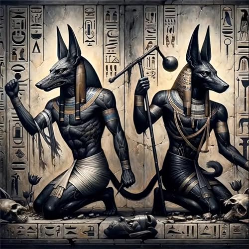 35 Teile Puzzle für Erwachsene mit Berühmte ägyptische Götter Puzzles, EIN Herausforderndes Rätsel,Puzzles für Die Ganze Familie,35 DIY Kunst Puzzle Home Dekoration Geschenke von Yeecer