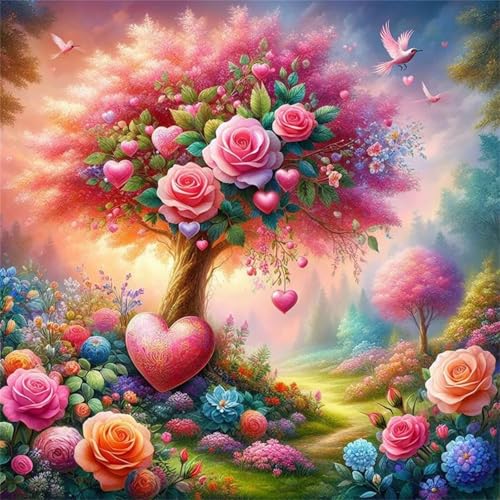 35 Teile Puzzle für Erwachsene mit Blumen Baum Landschaft Puzzles, EIN Herausforderndes Rätsel,Puzzles für Die Ganze Familie,35 DIY Kunst Puzzle Home Dekoration Geschenke von Yeecer