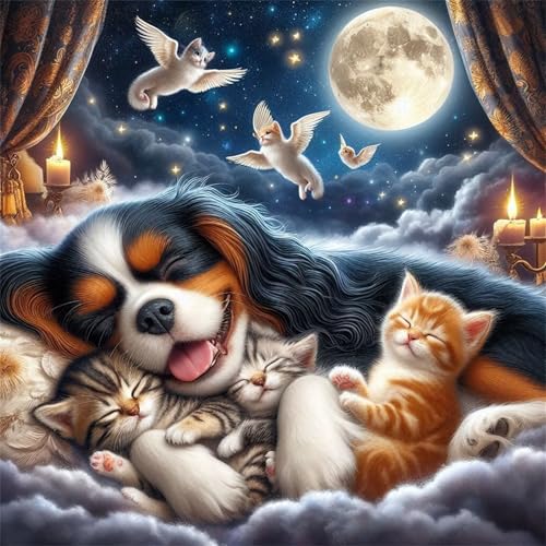 35 Teile Puzzle für Erwachsene mit Schlafende Tiere Puzzles, EIN Herausforderndes Rätsel,Puzzles für Die Ganze Familie,35 DIY Kunst Puzzle Home Dekoration Geschenke von Yeecer