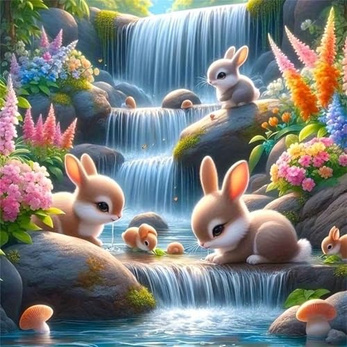 35 Teile Puzzle für Erwachsene mit Wasserfall Kaninchen Blume Puzzles, EIN Herausforderndes Rätsel,Puzzles für Die Ganze Familie,35 DIY Kunst Puzzle Home Dekoration Geschenke 35 Teile Puzzle für Erwachsene mit Wasserfall Kaninchen Blume Puzzles, EIN Herausforderndes Rätsel,Puzzles für Die Ganze Familie,35 DIY Kunst Puzzle Home Dekoration Geschenke von Yeecer
