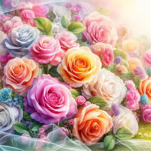 500 Teile Puzzle für Erwachsene mit Blumenrosen Puzzles, EIN Herausforderndes Rätsel, 500 Puzzles für Die Ganze Familie, DIY Kunst Puzzle Home Dekoration Geschenke 500 Teile Puzzle für Erwachsene mit Blumenrosen Puzzles, EIN Herausforderndes Rätsel, 500 Puzzles für Die Ganze Familie, DIY Kunst Puzzle Home Dekoration Geschenke von Yeecer