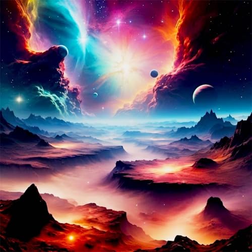 500 Teile Puzzle für Erwachsene mit Buntes Universum Puzzles, EIN Herausforderndes Rätsel, 500 Puzzles für Die Ganze Familie, DIY Kunst Puzzle Home Dekoration Geschenke 500 Teile Puzzle für Erwachsene mit Buntes Universum Puzzles, EIN Herausforderndes Rätsel, 500 Puzzles für Die Ganze Familie, DIY Kunst Puzzle Home Dekoration Geschenke von Yeecer