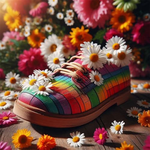 500 Teile Puzzle für Erwachsene mit Daisy Schuhe Blumen Puzzles, EIN Herausforderndes Rätsel, 500 Puzzles für Die Ganze Familie, DIY Kunst Puzzle Home Dekoration Geschenke 500 Teile Puzzle für Erwachsene mit Daisy Schuhe Blumen Puzzles, EIN Herausforderndes Rätsel, 500 Puzzles für Die Ganze Familie, DIY Kunst Puzzle Home Dekoration Geschenke von Yeecer
