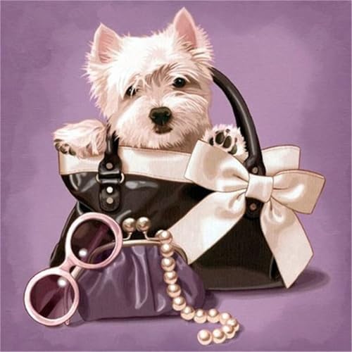 500 Teile Puzzle für Erwachsene mit Haustier-Hundetasche Puzzles, EIN Herausforderndes Rätsel, 500 Puzzles für Die Ganze Familie, DIY Kunst Puzzle Home Dekoration Geschenke von Yeecer