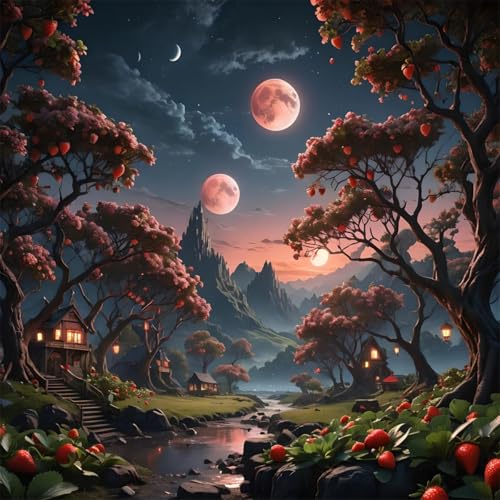 500 Teile Puzzle für Erwachsene mit Land Mond Landschaft Puzzles, EIN Herausforderndes Rätsel, 500 Puzzles für Die Ganze Familie, DIY Kunst Puzzle Home Dekoration Geschenke 500 Teile Puzzle für Erwachsene mit Land Mond Landschaft Puzzles, EIN Herausforderndes Rätsel, 500 Puzzles für Die Ganze Familie, DIY Kunst Puzzle Home Dekoration Geschenke von Yeecer